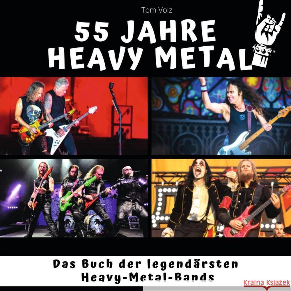 55 Jahre Heavy Metal Volz, Tom 9783750524088 27amigos - książka