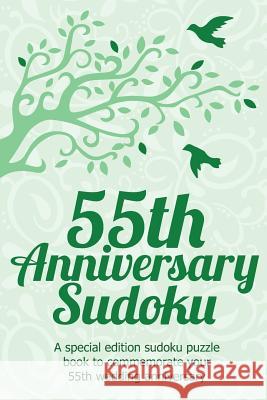 55th Anniversary Sudoku Clarity Media 9781492292135 Createspace - książka