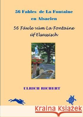 56 Fables de La Fontaine en Alsacien Ulrich Richert 9782956586241 Daniel Lautie - książka