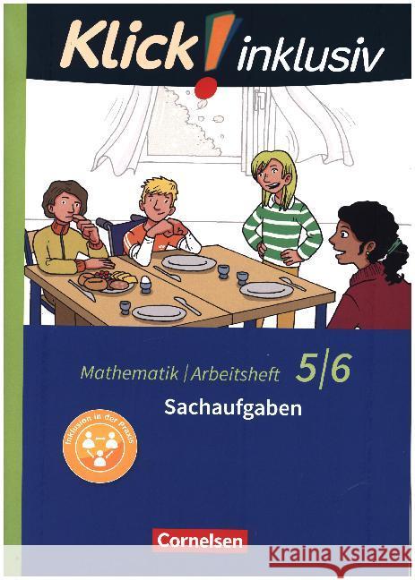 5./6. Schuljahr - Arbeitshefte 1-6 : Daten und natürliche Zahlen; Größen; Brüche und Dezimalzahlen; Geometrische Grundbegriffe; Flächen und Körper; Sachaufgaben  9783060021321 Cornelsen - książka