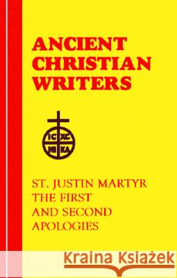56. St. Justin Martyr: The First and Second Apologies Leslie William Barnard 9780809104727 Paulist Press International,U.S. - książka