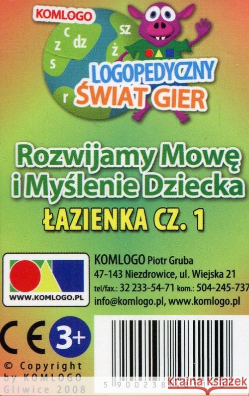 Rozwijamy mowę i myślenie - Łazienka cz. 1.  5900238481150 Komlogo