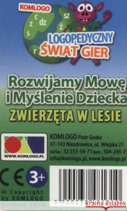 Rozwijamy mowę i myślenie - Zwierzęta w lesie.  5900238481310 Komlogo