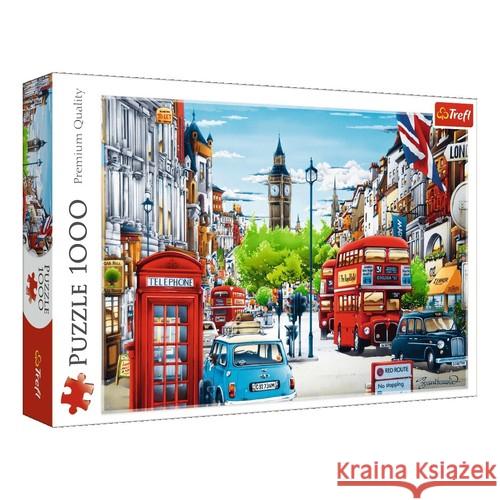 Puzzle 1000 Ulica Londynu TREFL  5900511105575 Trefl