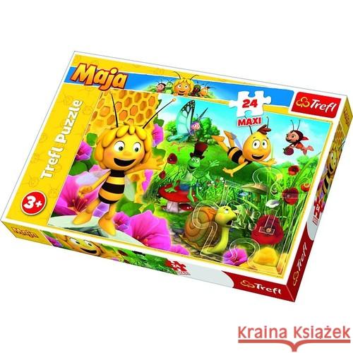 Puzzle 24 maxi W świecie pszczółki Mai TREFL  5900511142976 Trefl