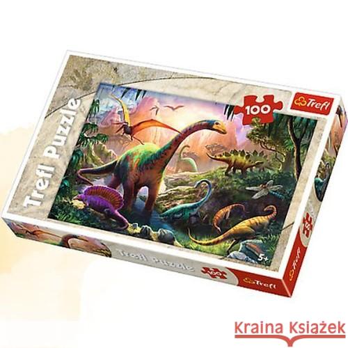 Puzzle 100 Świat dinozaurów TREFL  5900511162776 Trefl