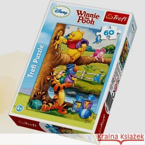 Puzzle 60 Kubuś Puchatech Małe co nieco TREFL  5900511172645 Trefl