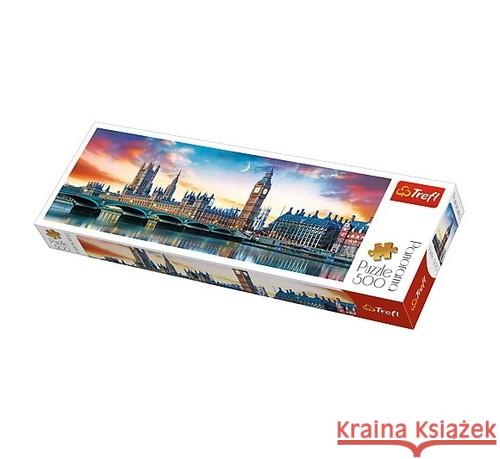 Puzzle 500 Big Ben i Pałac Westminsterski TREFL  5900511295078 Trefl