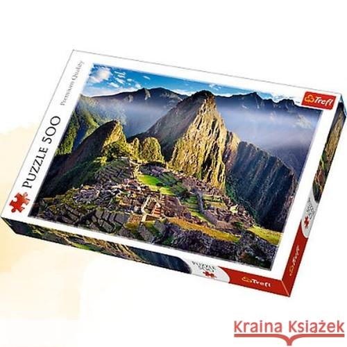 Puzzle 500 Zabytkowe sanktuarium Machu Picchu TREF  5900511372601 Trefl