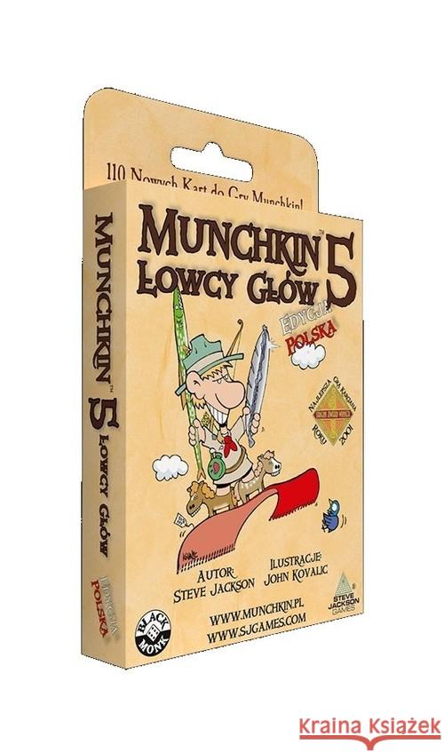 Munchkin 5 Łowcy Głów BLACK MONK  5901549119077 Black Monk