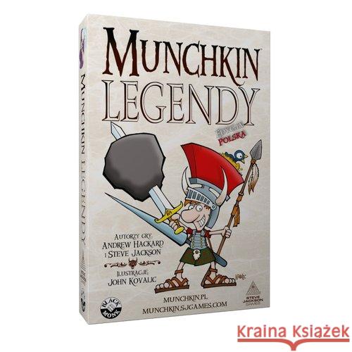 Munchkin Legendy BLACK MONK Jackson Steve Hackard Andrew 5901549119541 Black Monk