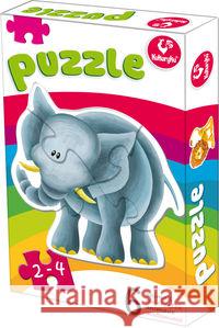 Pierwsze puzzle - Zwierzątka 2  5901738560314 Adamigo