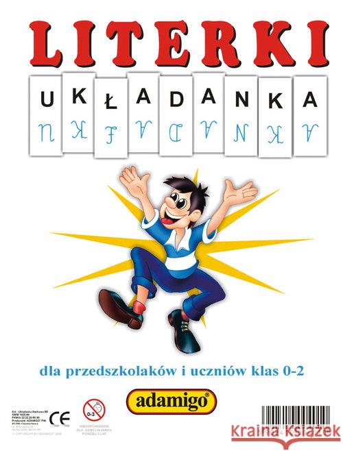 Układanka - Literki  5902410004010 Adamigo