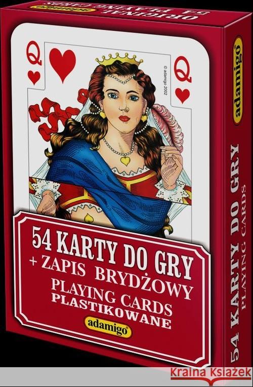 Karty do gry Adamigo 54 elementy Adamigo 5902410004577 Promatek