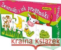 Układanka - Zwierzaki i ich przysmaki Pogorzelska Julia 5902410006519 Adamigo