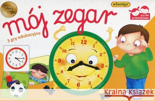 Mój zegar - Loteryjka edukacyjna Pogorzelska Julia 5902410007165 Adamigo