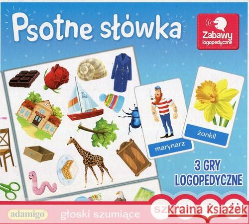 Psotne słówka - głoski szumiące Kuczyńska Magdalena 5902410007295