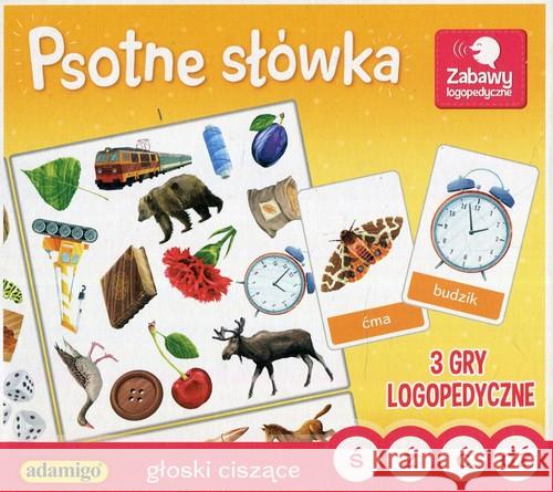 Psotne słówka - głoski ciszące Kuczyńska Magdalena 5902410007301