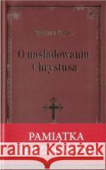 O naśladowniu Chrystusa- bordowa oprawa bierzm. Tomasz Kempis 5902983908388