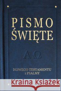 Pismo Święte NT i psalmy - De Luxe, granat Romaniuk Kazimierz 5902983908494 Wydawnictwo Diecezjalne