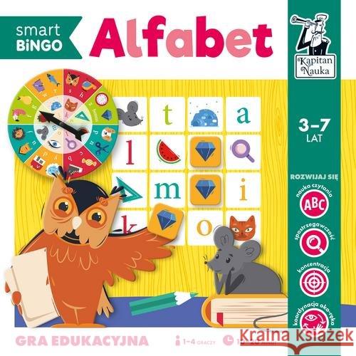 Gra edukacyjna - Alfabet. Smart Bingo Gołaszewska Izabela 5903699821084