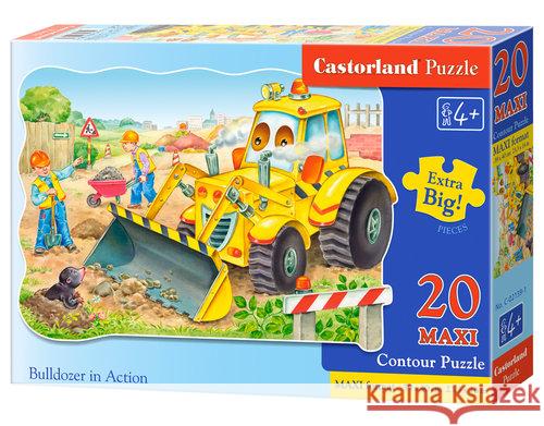 Puzzle 20 maxi - Spychacz CASTOR  5904438002139 Castor