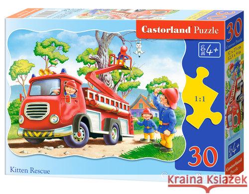 Puzzle 30 Strażacy w akcji CASTOR  5904438003358 Castor