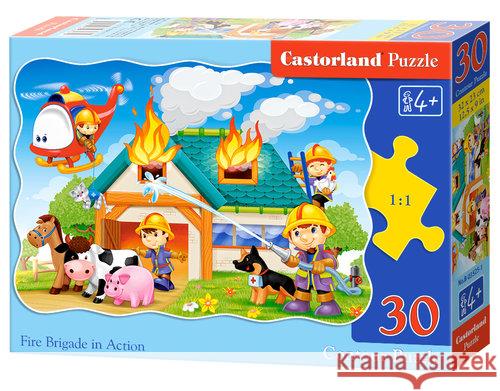 Puzzle 30 Strażacy w akcji CASTOR  5904438003525 Castor