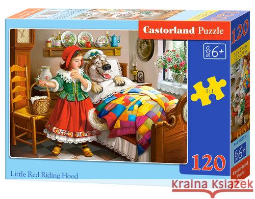 Puzzle 120 Czerwony Kapturek CASTOR  5904438013227 Castor