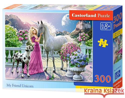 Puzzle 300 Mój przyjaciel Jednorożec CASTOR Castor 5904438030088 Castor