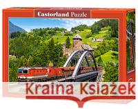 Puzzle 500 Pociąg na moście CASTOR  5904438052462 Castorland