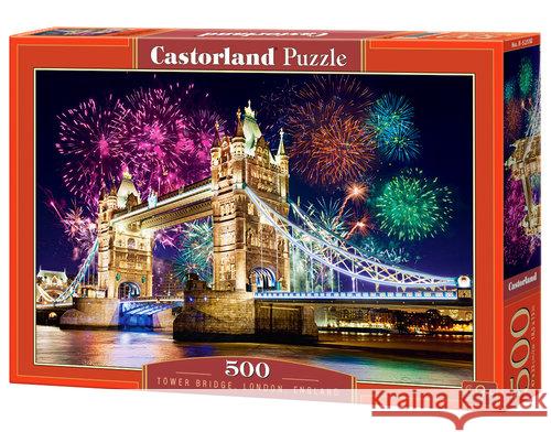 Puzzle 500 Tower Bridge, England CASTOR  5904438052592 Castorland