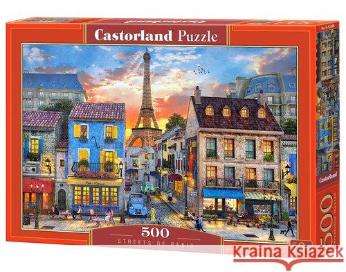 Puzzle 500 Streets of Paris CASTOR  5904438052684 Castorland