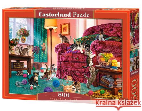 Puzzle 500 Naughty Kittens CASTOR  5904438053254 Castorland
