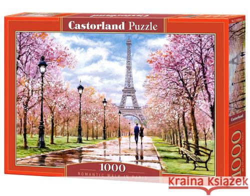 Puzzle 1000 Romatic Walk in Paris CASTOR  5904438104369 Castorland