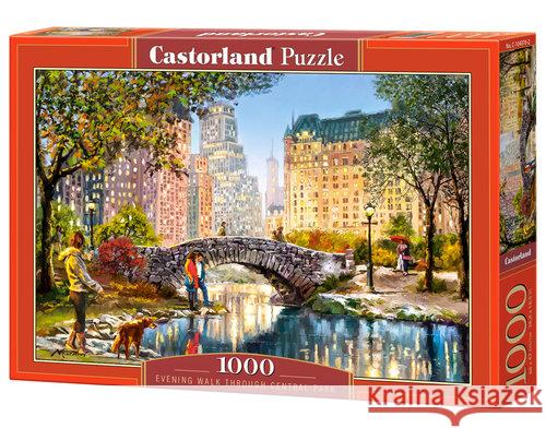 Puzzle 1000 Ewening Walk Central Park CASTOR  5904438104376 Castorland