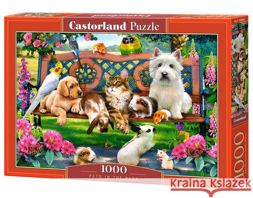 Puzzle 1000 Pets in the Park CASTOR  5904438104406 Castorland