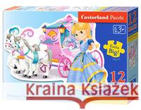 Puzzle 12 maxi - Princess Carriage CASTOR  5904438120017 Castor