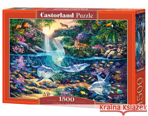 Puzzle 1500 Rajska Dżungla CASTOR  5904438151875 Castorland