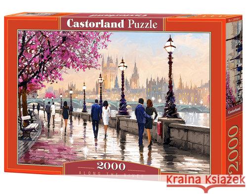 Puzzle 2000 Wzdłuż rzeki CASTOR  5904438200566 Castor