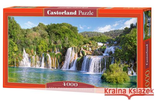 Puzzle 4000 Wodospady Krka - Chorwacja CASTOR  5904438400133 Castor