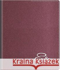 Kalendarz 2016 EWA kieszonkowy bordowy metaliczny Sawicki Wojciech 5905117330017 Telegraph