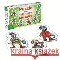 Puzzle dla maluszków - chłopcy ALEX  5906018005387 Z.P. Alexander