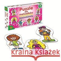 Puzzle dla maluszków - dziewczynki ALEX  5906018005400 Z.P. Alexander