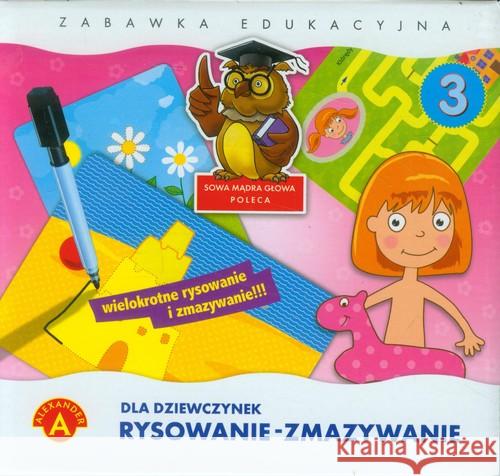 Rysowanie - zmazywanie 6 Dla dziewczynek ALEX  5906018007381 Alexander