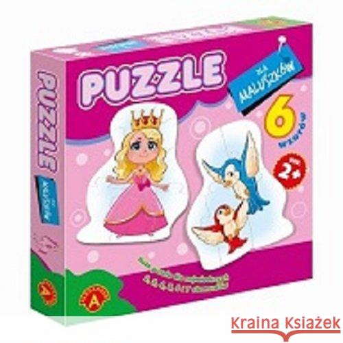 Puzzle dla maluszków - królewna ALEX  5906018017359 Alexander