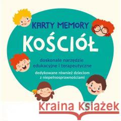 Kościół - karty memory dla dzieci młodszych z SPE praca zbiorowa 5906154099295
