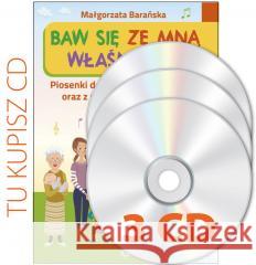 Baw się ze mną Właśnie tak. Płyty CD Małgorzata Barańska 5907377430742