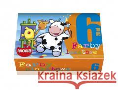 Farby plakatowe 6 kolorów 20ml eko MONA  5907591300449 Mona
