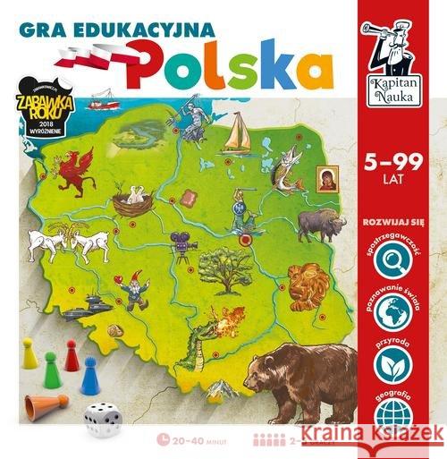 Kapitan Nauka Gra edukacyjna - Polska Praca Zbiorowa 5907608646782